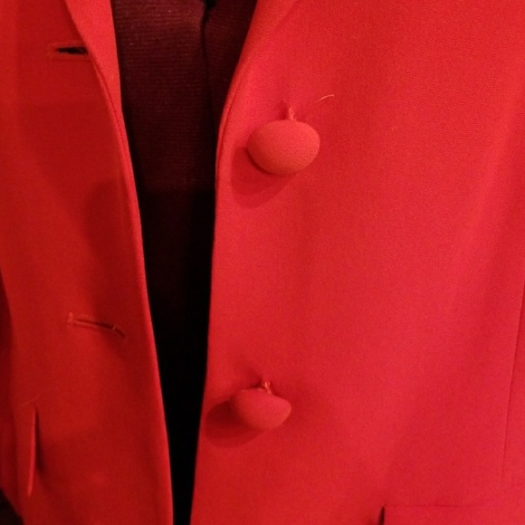 Vintage DKNY red blazer - Picture 2 of 8